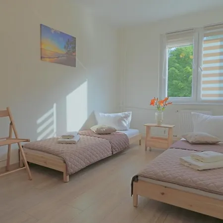 Sunset - Sikorskiego - Sloneczne Mieszkanie W Centrum, Park Zdrojowy 100m Swinemünde